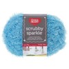 Red Heart Scrubby Sparkle Yarn - Icepop