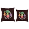 Gardening - Lettuce Be Calm Throw Pillow