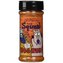 Cowtown The Squeal Hog Rub 6.5 Oz. Kansas City Style Award Winning Msg Free