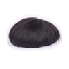 Auspiciouswig Fine Mono Human Hair Toupee, Hair Replacement System NPU