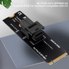 M.2 PCIE 4.0 to SFF8643 U2 Adapter M.2 NVME to