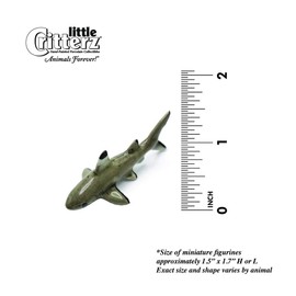 Shark - Black Tip Shark Guardian - Miniature Porcelain Figurine