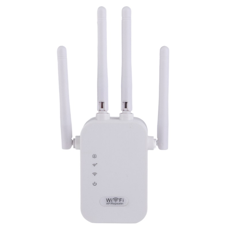 WiFi Extender 300Mbps 4 Antenna Strong Signal Transmission Efficient Heat