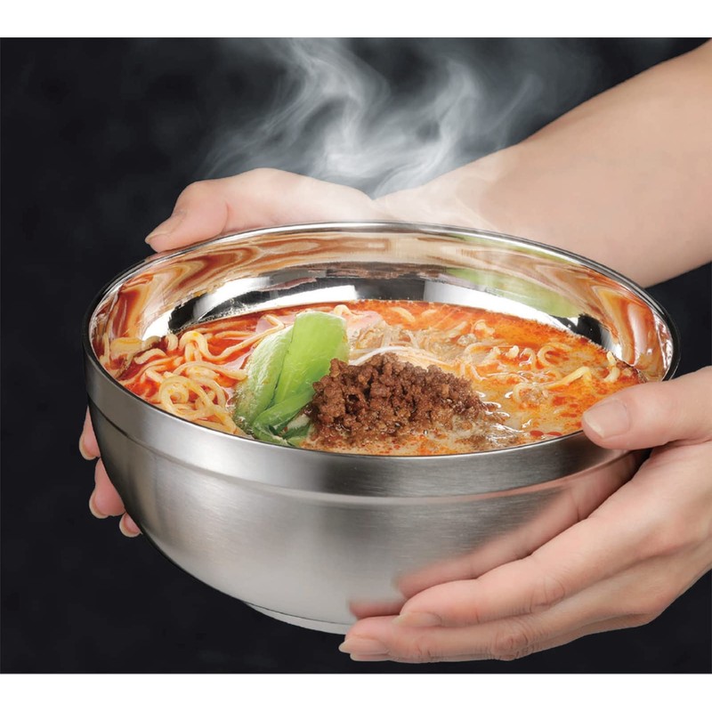 Kakusee HOL-02 Stainless Steel Bowl, Silver, Full Capacity: 0.4 gal