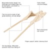 Glomora Anti-Shake Chopsticks, Automatic Opening Assistive Dining Utensils for Hand