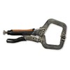 Hobart 770561 Locking C-Clamp Pliers with Rubber Grip, 11-Inch