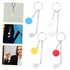 SUPVOX 8pcs Golf Keychain Adorable and Key Pendants for Bags