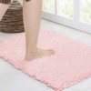 Walensee Bathroom Rug Non Slip Bath Mat (32x20 Inch Blush)