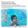 COOLMATE Fabric Swim Cap for Adult, Kid, Silicone Waterproof Layer,