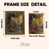 EvruCexul 8x10 Vintage Picture Frame, Antique Photo Frame with Glass