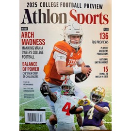 Athlon Sports College Football Magazine Year 2025