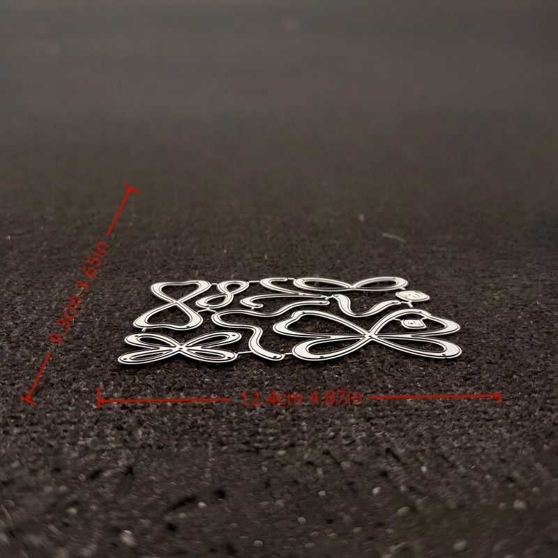 Line Bow Die Cuts for Card Making Bowknot Metal Cutting