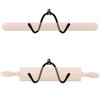 YYST Rolling Pin Holder Rolling Pin Display Rack Storage -