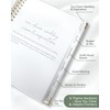 Wedding Planner Book and Organizer, Elegant Linen Cover Wedding Planning
