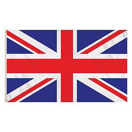 Henbrandt Small Union Jack Flag 3FT x 2FT Great Britain UK Flags with Metal Eyelets