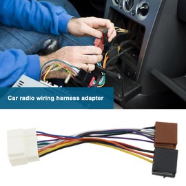 ECSiNG 16-Pin ISO Standard Adapter Connection CD Player Radio Stereo Wiring Harness Compatible with Alto Grand Vitara Jimny Kizashi Liana S Cross Swift SX4