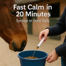 Freestep Liquid Composure – Fast-Acting Natural Calming Supplement for Horses