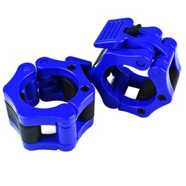 Barbell Clamps Olympic Barbell Collars Dumbbell Spinlock Clips 50mm Weight Lifting Dumbbell Barbell Bar Quick Release Lock Buckle 1 Pair