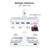 GEWOKLIY 8 in 1 iMac USB Adapter with HDMI 4K@60Hz,