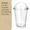 Signature Packaging - Plastic Smoothie Cups with Dome Lids -