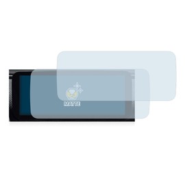 BROTECT Entspiegelungs-Schutzfolie für Fiat 500 E Uconnect 5 10" (2 Stück) Matte Displayschutz-Folie, Anti-Reflex, Anti-Fingerprint
