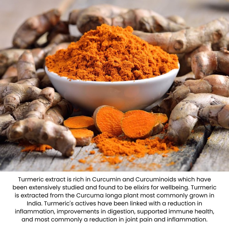 VYTALIVING 2500mg High Strength Turmeric Tablets with Honey & Vitamin