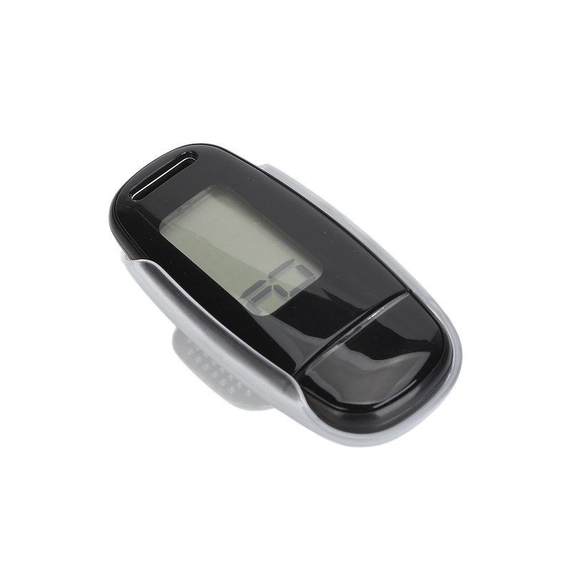 Step Counter Large LCD Screen USB Rechargeable Accurate Portable Lightweight