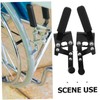Mikinona Manual Wheelchair Brakes Replacement Secure Screw Fixed Brake Handles