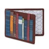 Bookworm Leather Travel Pass Holder (Brown)