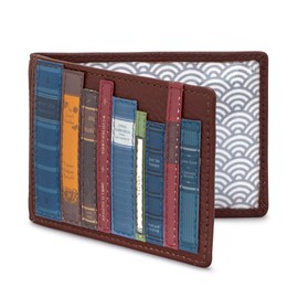 Bookworm Leather Travel Pass Holder (Brown)