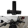 25mm 1" Black Handle Bar Hand Grips Motorcycle Hand Handlebar