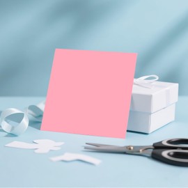 160 Sheets Cardstock Paper 8.5 x 11 Heavyweight Weight 200gsm Pink Card Stock Paper Printing, Crafts, Invitations | Smooth Printer Cardstock Paper | Bulk Construction Paper DIY & Professional Use