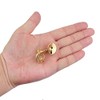 Dselvgvu 1.85" Sousaphone Pin Gold Plated Mini Musical Instrument Brooch