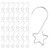 MELLIEX Pack of 60 Bauble Hangers, S Hooks, Small with