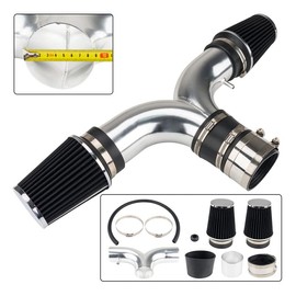Prolenz Air Intake Kit, Cold Air Intake w/Filter Replacement for 2003-2008 Ram 1500 Hemi 5.7L V8 Engine (Black)