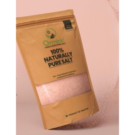 Orminic Pink Salt is perfect Natural Minerals Hand-Harvested Pink Crystal Salt for potential health benefits 28 oz Single Pack 100% Natural coarse