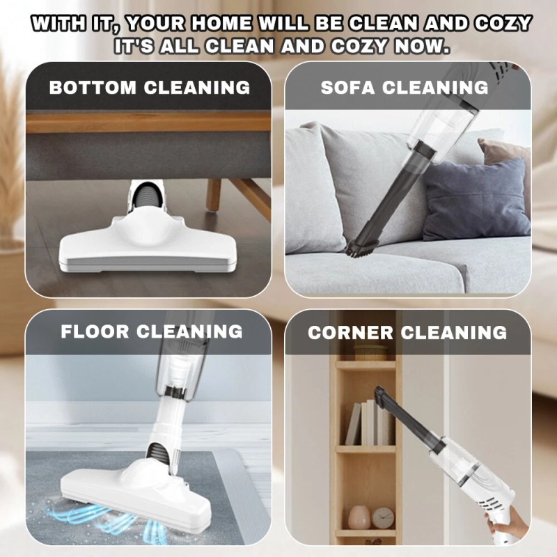 MDHAND 7 in 1 Cordless Stick Vacuum Cleaner Handheld Rechargeable