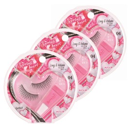 [Bulk] spring heart eyelash # 04 1 Spring Heart 1354 X 3 