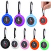 Abaodam 9pcs Carabiner Compass: Pocket Compass for Hiking and Backpacking