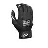 Rawlings | Adult Clout Baseball Batting Gloves | Black/Black |