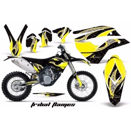 AMR Racing Dirt Bike Graphic Kit Decal Wrap For Husaberg FS/FE 450-670 2009-2012 TRIBAL Y K