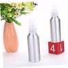 PACKOVE 5pcs Refillable Aluminum Perfume Spray Bottles Nozzle Travel to
