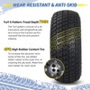 GICOOL 16x6.50-8 Tubeless Tire and Wheel, 16x6.5-8 Lawn Mower Tires,