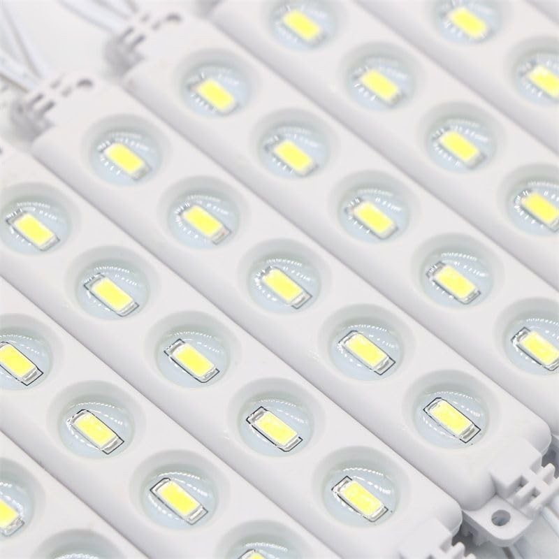 niccryle LED Strip Light, 100pcs LED Module DC12V 1.44W Replacement