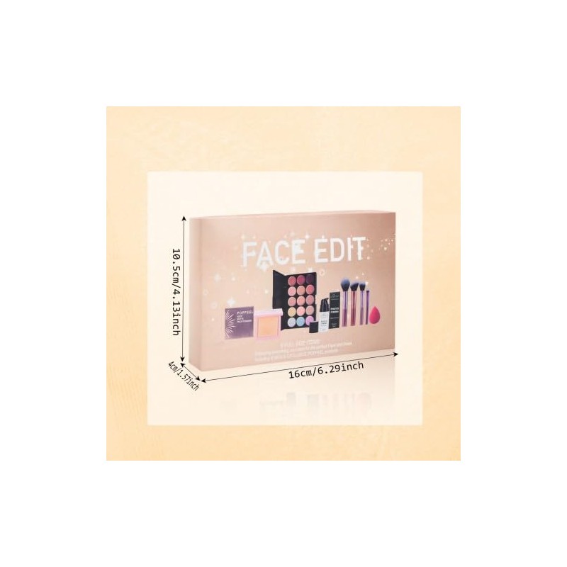 All in One Makeup Set, Face Makeup Gift Set, Complete