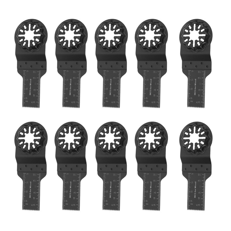 10PCS Oscillating Saw Blade 20mm Universal Metal Wood Oscillating Multitool