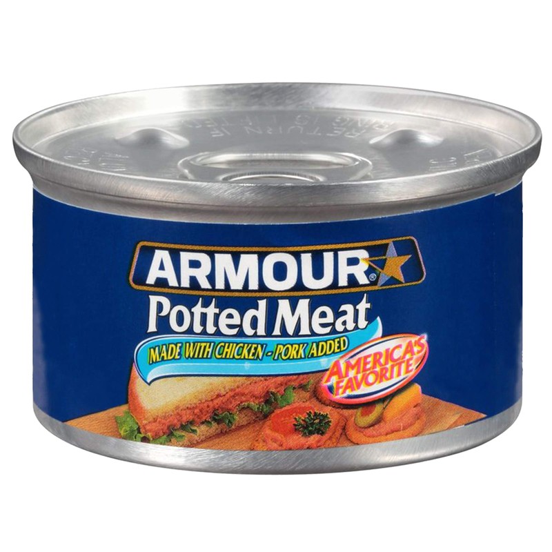 Armour Star Potted Meat, Ready to Eat Canned Meat, 10g