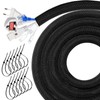 Cord Protectors from Pets No Chew, 12ft-3/4inch Dog Cat Proof