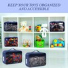 Abbylike 6 Pack Toy Storage Bag Bricks Building Set Car