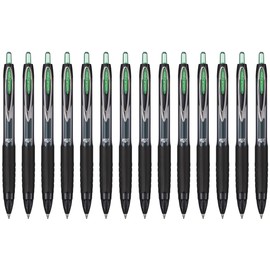 Uni-Ball Signo UMN-207E Green Gel Ink 0.7mm Box of 12